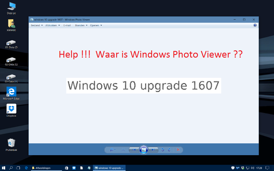 Windows Photo Viewer in Windows 10
